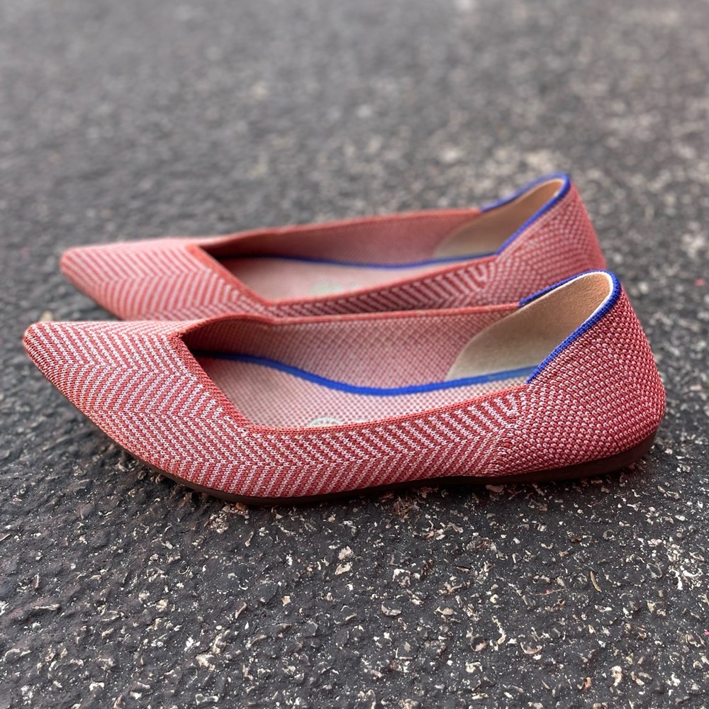 Women's Rothy’s pointed toe Flats size 6 preowned